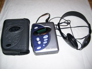 Vintage Sony Wm - Fx277 Walkman Tv Fm Am With Headphones