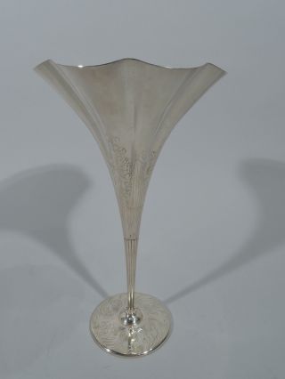 Tiffany Vase - 11908 - Antique Art Nouveau Edwardian - American Sterling Silver