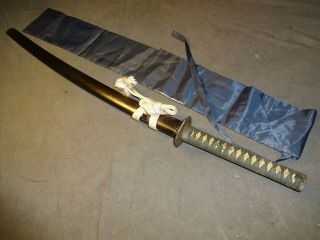 Japanese Wwll Sword In Civilian Mountings " Kanenaga "