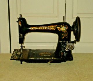 Antique " The " Treadle Sewing Machine Head 1913 - 19