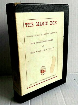 Fs: Vintage & Rare The Magic Box By Robert Parrish