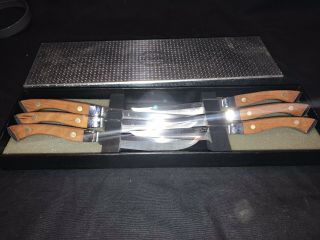 Vintage Carvel Hall Steak Knives Set Of 6