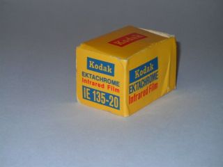 Vintage/expired Kodak Ektachrome Infrared 35mm Film Ie 135 - 20