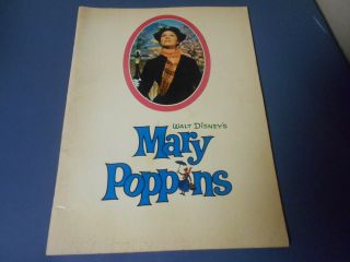 Disney Vintage 1964 Mary Poppins Movie Book Golden Press