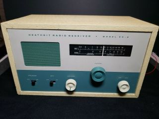 Vintage Heathkit Radio Receiver Model Ek - 2