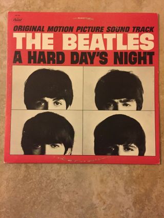 The Beatles A Hard Day’s Night [vintage Vinyl Lp] Sw - 11921,  Capitol,  1980
