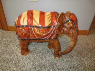 Antique Vintage Barnum & Bailey Circus Elephant