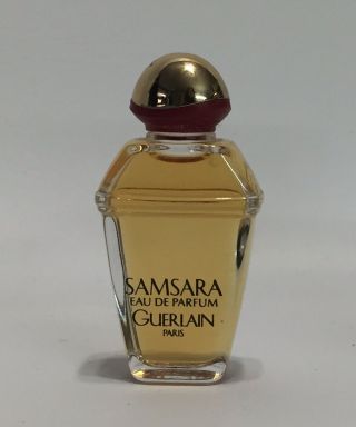 Guerlain Samsara Mini Eau De Parfum 7.  5ml 1/4 Fl Oz Vintage 80s Rare