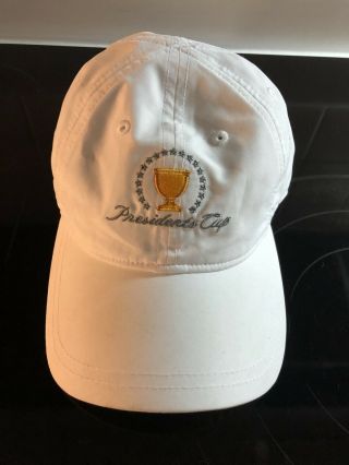Lacoste The Presidents Cup Golf Cap Euc