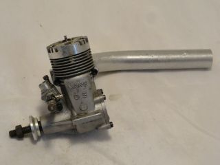Vintage Os Max - S 35 Model Plane Engine W/exhaust