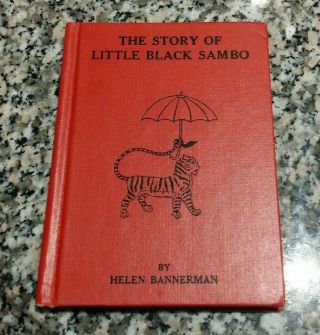 Story Of The Little Black Sambo By Helen Bannerman Color Illustrations Vintage