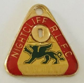 Nightcliff Rugby League Football Club Rlfc Members Pin Badge Rare Vintage (r9)