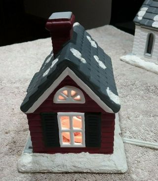 Vintage BYRON MOLDS 1979 CERAMIC COUNTRY SHOPPE - LIGHTED - Pre - owned 2