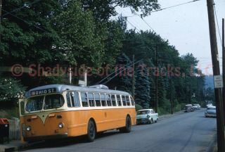 Johnstown Traction Jtc Electric Trolley Coach 731 Slide Ash & James