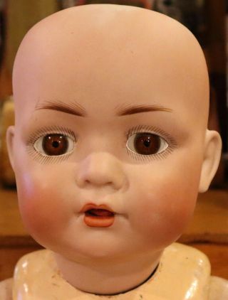Antique 23 " German Bisque Bahr Proschild Bp Mold 678 Character Doll