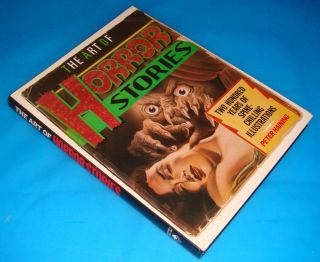 Art Of Horror Stories By Peter Haining Chartwell Bks Hc 1986 Vf - Nm B&w