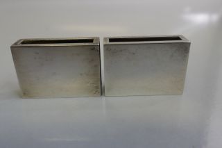 Vintage Tiffany & Co.  Sterling Silver Matchbook Covers - Set Of 2 3