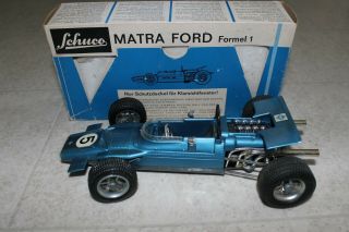Vintage Schuco 1074 Matra Ford Formel 1 Wind - Up Racer