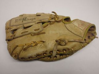 Vintage Geo A.  Reach Lht First Basemans Baseball Glove H Rawhide Leather
