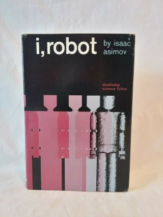 Isaac Asimov I,  Robot Vintage 1970s Hb Dj Book Club Edition