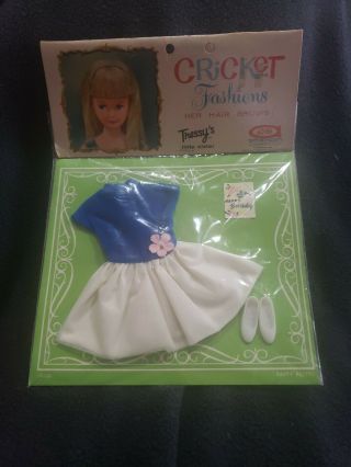 Vintage American Character Tressy Cricket Doll Happy Birthday Fashion Nrfp