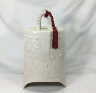 19/20th Chinese White Porcelain Bell
