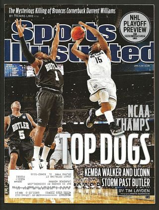 2011 Sports Illustrated Uconn Wins Ncaa Basketball Championship Kemba Walker