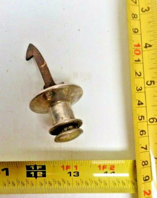 Vintage Push Button Cabinet Door Latch Approx 3 1/4 "