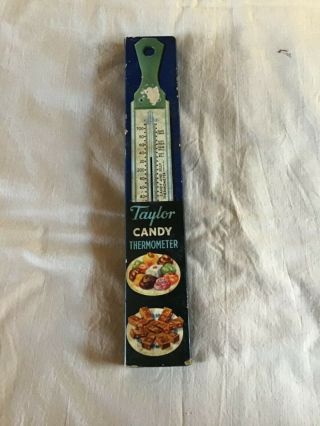 Vintage Taylor Candy Thermometer With Box