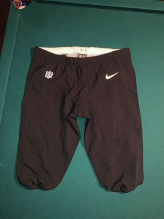 Orleans Saints Size 42 Game Worn / Issued - Drawstring Nike Football Pants