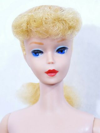 Stunning Vintage 5 Blonde Ponytail Barbie Doll 2