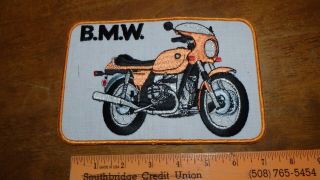 Bmw Motorcycles Motorcycle Biker Club Back Patch Bx U 82