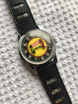 Hot Wheels Redline Vintage Wrist Watch Bradley Mattel All For Repair