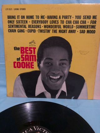 Sam Cooke - The Best Of Sam Cooke - Vintage Vinyl Lp_lsp - 2625