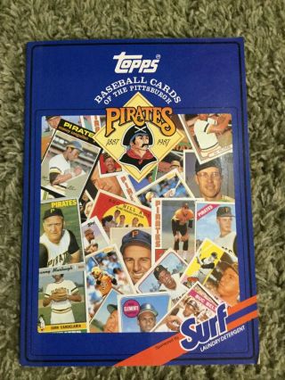 Topps Baseball Cards Of The Pittsburgh Pirates Commemorative Book By Surf