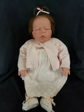 Vintage 2000 Lee Middleton Reva Lifelike Reborn Baby Doll