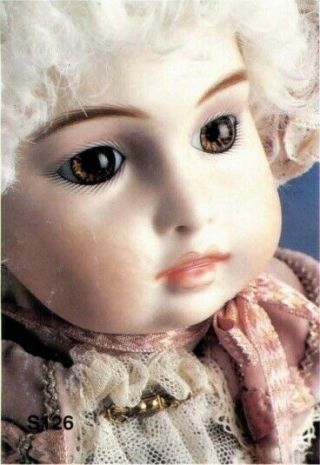 Vintage Seeley S126 Bru Circle Dot Colombine Doll Head Mold 1979