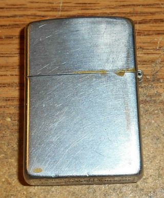 LATE 1940s/EARLY 1950s ZIPPO FULL SIZE LIGHTER WITH INITIALS/TOUGH 3
