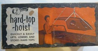 Rare Vintage T - Bird Thunderbird Hard Top Hoist Hollywood Accessorie Box