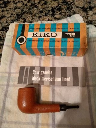 Vintage Kiko Block Meerschaum Lined Pipe