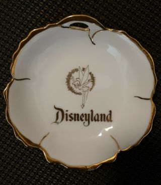 Vintage Disneyland Eleanore Welborn Tinkerbell Dish