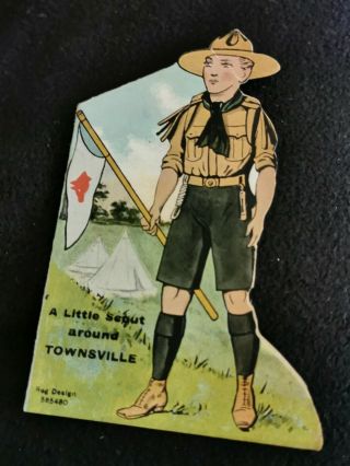 Vintage Scout Souvenir 1915 Townsville.  