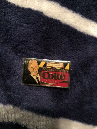 Coca Cola Max Headroom Vintage Pin