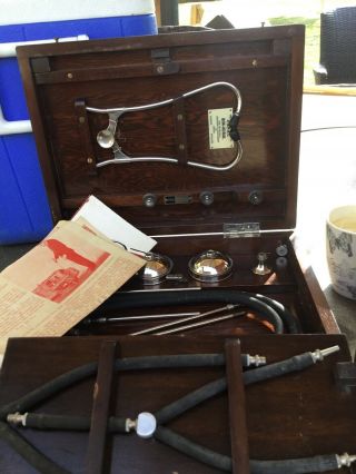 Rare Antique Capac Bin Aural Stethoscope