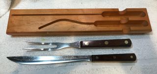Vintage Cutco Carving Knife Set 33 & 37