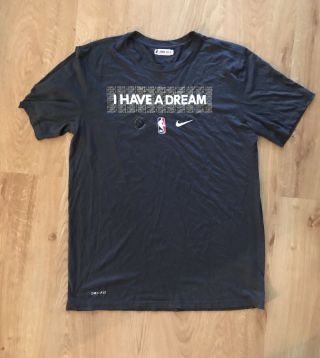 Miami Heat Derrick Jones Jr 2019 Game Warm Up Shirt Black History Month Mlk