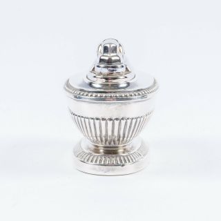 Ronson Queen Anne Silver Plated Varaflame Table Lighter 3