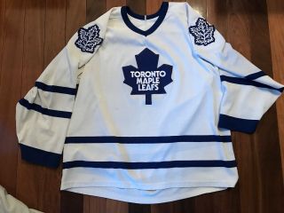 Vtg Authentic Toronto Maple Leafs Nhl Hockey Jersey - Adult 54 Xl Ccm