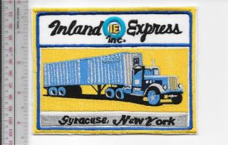 Vintage Trucking & Van Lines York Inland Ie Express Inc Started 1949 Syracus