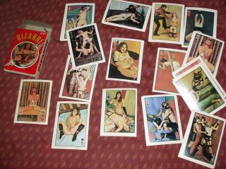 Vintage " Bizarre " Nude Deck Of Playing Cards - House Of Milan Tao Type Poses